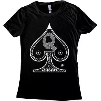 Queen Of Spades Bbc Queen Большая черная футболка унисекс S