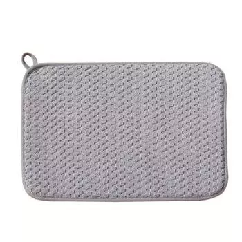 Quick Drying Wear-resistant Kitchenware Pad Unique Kitchen Skid-resistant Cup Mat AVE 30cm серый