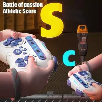 Quick Push Rhythm Master Игровой автомат для тренировки скорости реакции для детей и взрослых Портативный ручной синий