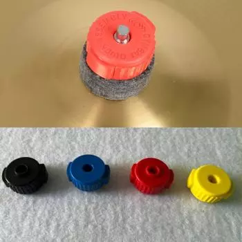 Quick-Set Cymbal Mate Push-On Design Lightweight Drum Kit Accessories Push-On Design Lightweight Cymbals Removal Tool чёрный