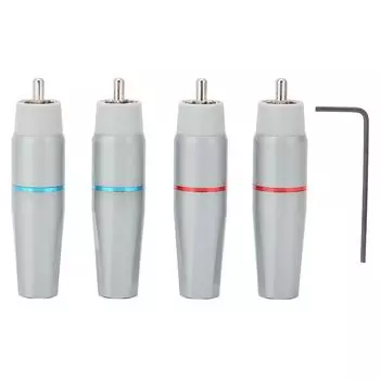 R200R o Plug HiFi 4 Layer Plated Pure Copper Conductor Sound Connector