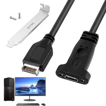 R# 50CM USB 3.1 Type E - Type C Внутренний кабель-адаптер 10 Гбит/с Кабель-адаптер Использование