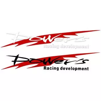 Наклейка на автомобиль Racing Development Personality Trend Power s Racing Sports Наклейка на автомобиль Светоотражающая водонепроницаемая наклейка Декоративная наклейка на автомобиль