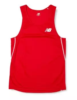 Racing Shirt Sleeveless Dry Quick Dry Ventilation Tank Top RED M [New Balance] (JMTR9052) Men s (Red)