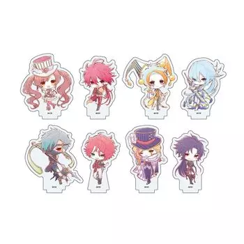 Radiant Tail 01 Art Acrylic Petit Stand Box из 8 штук [Иллюстрация графика]