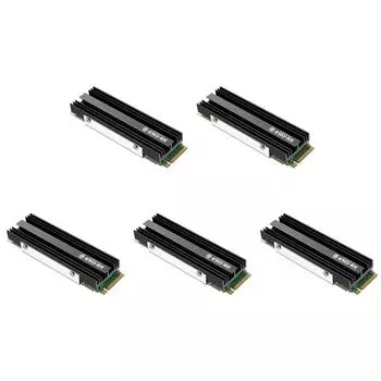 Радиатор M.2 NGFF NVME 2280 SSD с силиконовой термопрокладкой для настольного ПК PS5 #F