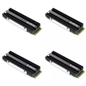 Радиатор M.2 NGFF NVME 2280 SSD с силиконовой термопрокладкой для настольного ПК PS5 #F