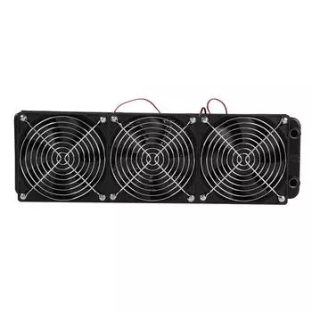 Радиатор водяного охлаждения ЦП G14 Thread Heat Row Radiator с вентилятором 18 трубок (360мм)