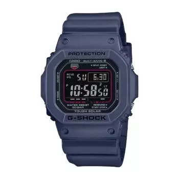 Радиочасы CASIO на солнечной батарее G SHOCK Blue GW M5610U 2JF