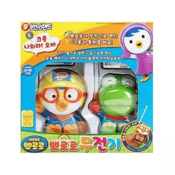 Радиоприемник Barney Land Pororo, смешанный цветПопулярные корейские куклы и игрушки