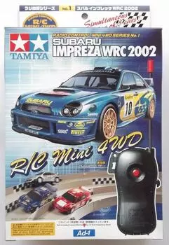 Радиоприемник Tamiya Radio 4WD Series Radio 4WD Impreza WRC2002 19701 1/28 №1