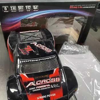 Радиоуправляемая машина COOLRC 50 км/ч Высокоскоростной грузовик для коротких дистанций 1/12 2.4G 4WD RTR RC Car