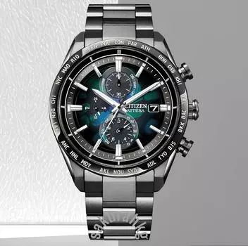 Радиоуправляемые часы CITIZEN 100th Anniversary Ltd из супертитана AT8286-65E