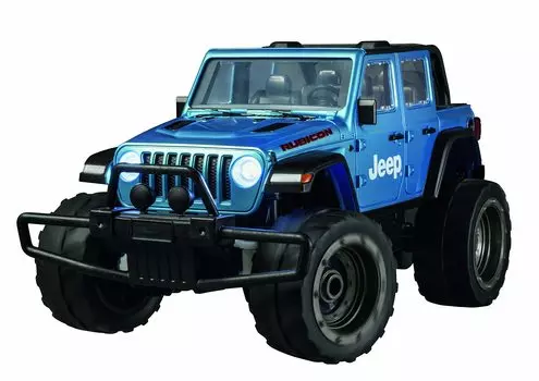 Радиоуправляемый Jeep Wrangler Rubicon Blue Jozen Dirt Max Scale 1/24 JRVT111-BL синий