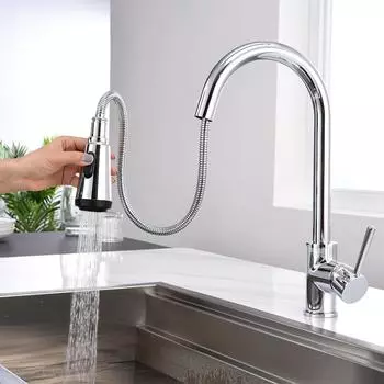 (радость выбирать)4 функции переключения водосберегающий кран кухонный кран выдвижной кран аксессуары насадка для кухонного крана