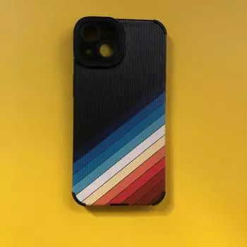 Радужный чехол для телефона Iphone 14 Plus 11 13 Mini 12 Pro Max, противоударная задняя крышка-бампер для Iphone Xr Xs Max X 7 8 Plus Se2020 iphone 6s 6