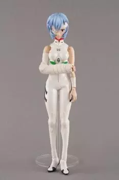 RAH Real Action Heroes Neon Genesis Evangelion Рей Аянами Повязка масштабная окрашенная подвижная фигурка Ver. 1/6 АБС&АТБК-ПВХ