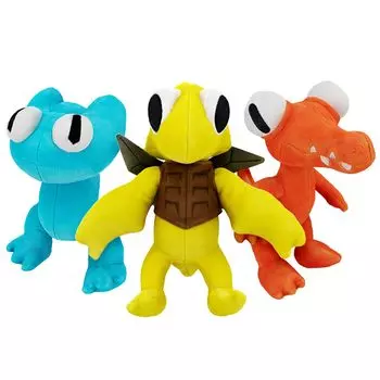 Rainbow Friends - Collectible Plush Complete Set (3 8 Plush, Series 2)