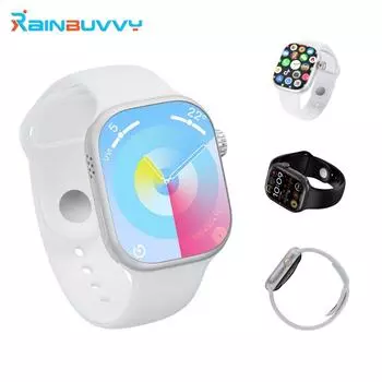 Rainbuvvy CD99 Смарт-часы LTE 4G 2,06-дюймовый AMOLED-дисплей 2 ГБ ОЗУ 32 ГБ ПЗУ Android Bluetooth IP67 Водонепроницаемые спортивные часы с пульсометром WIFI GPS чёрный