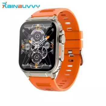 Rainbuvvy CDS9 Смарт-часы LTE 4G 2 ГБ + 32 ГБ Android Bluetooth Водонепроницаемые часы Поддержка мониторинга сердечного ритма Мультиспортивный режим GPS WIFI 16GB чёрный