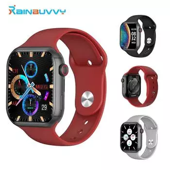 Rainbuvvy DM60 сенсорный экран умные часы 1.96 дюймов круглый экран четырехъядерный 4 ГБ ОЗУ 64 ГБ ПЗУ 320x385 Bluetooth 4.2 WIFI 800 мАч IP67 водонепроницаемые часы Android чёрный