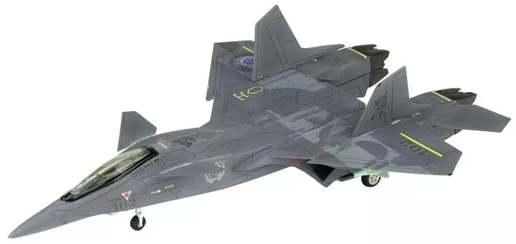 Ракета «Сильфида» Platts Battle Fairy Yukikaze входит в комплект. Масштаб. Неокрашенный набор. FFR-31 AAM-V/VII 1/72, многокомпонентный X-19. (Самолет)