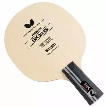 Ракетка для настольного тенниса Butterfly SK Pen Holder китайский стиль 3 шт. Фанера 23920 Carbon-CS