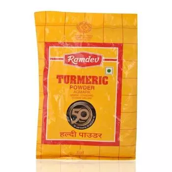 Ramdev Spices - порошок Haldi, упаковка 200 г