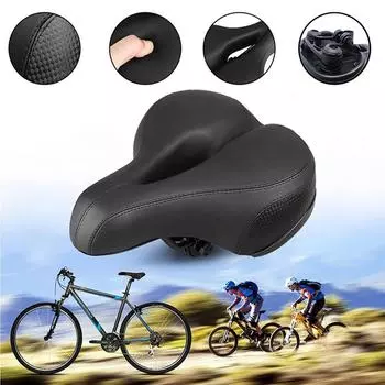 Ramidos Comfort Wide Big Bum Bike Gel Cruiser Экстра-спортивное мягкое седло с подкладкой