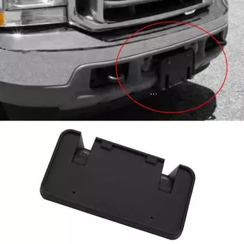 Рамка переднего номерного знака для Ford F250 F350 F450 F550 1999-2004/ Excursion 2000-2004 OEM #F81Z-17A385-AA Автомобильные аксессуары CHINA