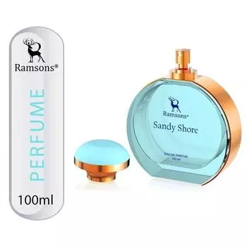 Ramsons - SANDY SHORE Eau De Parfum | 100 ML | Духи для женщин | TN - Мята, Лаванда, Бергамот, Мандарин | BN - Мускус, Сандал