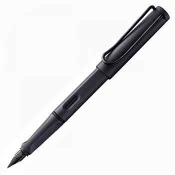Перьевые ручки Ramy Safari Steel Black M (medium letter)