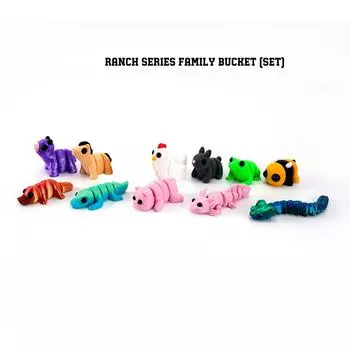 Симпатичные тематические подвижные шарнирные украшения серии Ranch One Size