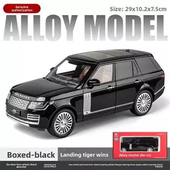 Range Suv Rover Car Model Kids Toy With Opening Doors And Sound Light Play For