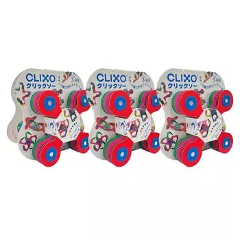RANGS Click Saw CLIXO Набор из 3 магнитных игрушек Магнитная развивающая игрушка STEM Образовательная сборка Игрушка Магнитный блок (Маленький и Могучий)