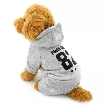 Ranphy Toy Dog Winter Dog Dog Winter Dog Cute Dog Small Dog For Small Grey M Poodle/Рубашка, пальто, одежда, одежда, одежда, комбинезон, одежда, одежда,