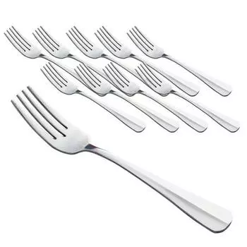 Raonnuri Pure Light Dinnerware Десертная и детская вилка, вилка, 10 предметов, популярная корейская посуда