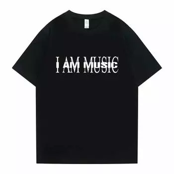 Рэпер Playboi Carti I Am Music Новый альбом Обложка Принт Футболка Мужская Женская Повседневная Винтажная Футболка Хип-Хоп Футболки Большие Размеры Одежда S бежевый