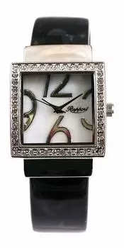 [Raport] Наручные часы Rhinestone Square Face 165022 женские черные