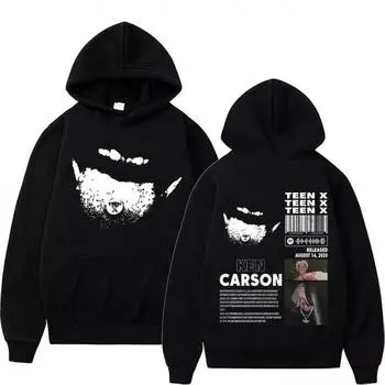 Рэпер Карсон Teen X Musik альбом Hoodie XS чёрный
