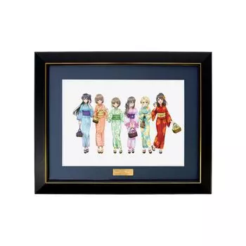 Rascal Dream of Going Out Sister Оригинальная коллекция иллюстраций Персонаж юката Прекрасная графика Не вер.