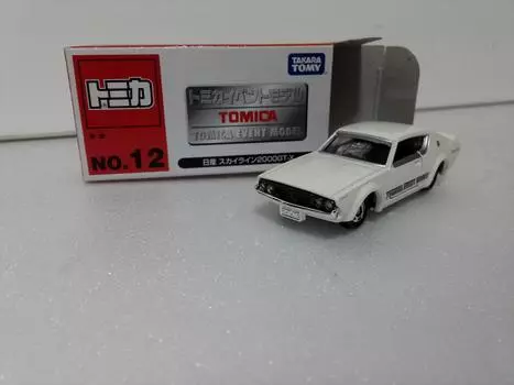 Распродано Томика Томика событие модель Нет. 12 Nissan Skyline 2000GT-X Crazy мини-автомобиль круглый чехол в комплекте доставка со склада Amazon