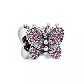 Распродажа 2022, новые бусины Butterfly Stay Cool, подходят оригинальные подвески, серебряный браслет 925 пробы, сделай сам, женские ювелирные аксессуары
