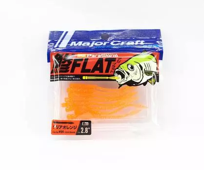 Распродажа Major Craft Мягкая пластиковая приманка Paraworm 2,8 дюйма PW-AJI FLAT 064 (3408)