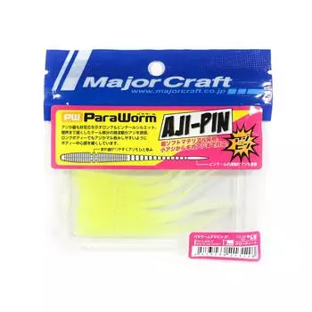 Распродажа Major Craft Мягкая пластиковая приманка Paraworm 3.0 дюйма PW-AJI PIN 059 (3118)