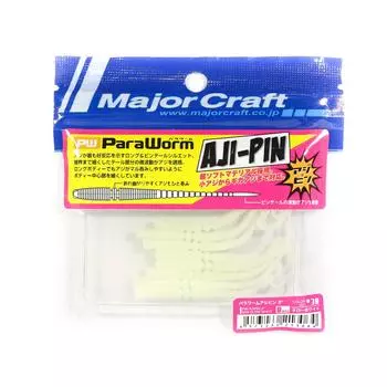 Распродажа Major Craft Мягкая пластиковая приманка Paraworm 3.0 дюйма PW-AJI PIN 038 (3064)