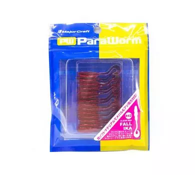 Распродажа Major Craft Мягкая пластиковая приманка Paraworm 1,5 дюйма PW-IKA 042 (5514)