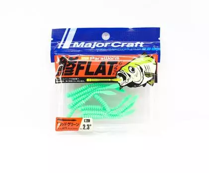 Распродажа Major Craft Мягкая пластиковая приманка Paraworm 2.3 дюйма PW-AJI FLAT 071 (3361)