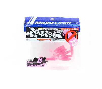 Распродажа Major Craft Мягкая пластиковая приманка Paraworm 1,3 дюйма PW-PRI/SS 065 (4757)