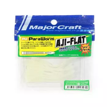 Распродажа Мягкая пластиковая приманка Major Craft Paraworm 2,8 дюйма PW-AJI FLAT 055 (3231)